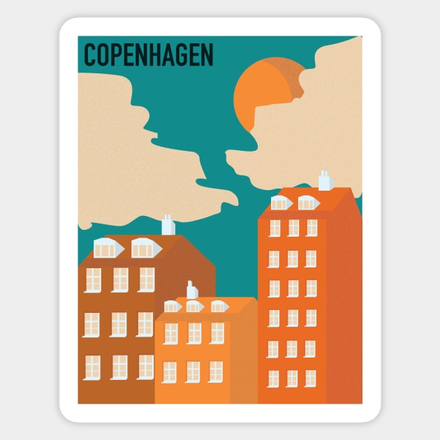 Copenhagen Sticker by SSpictures